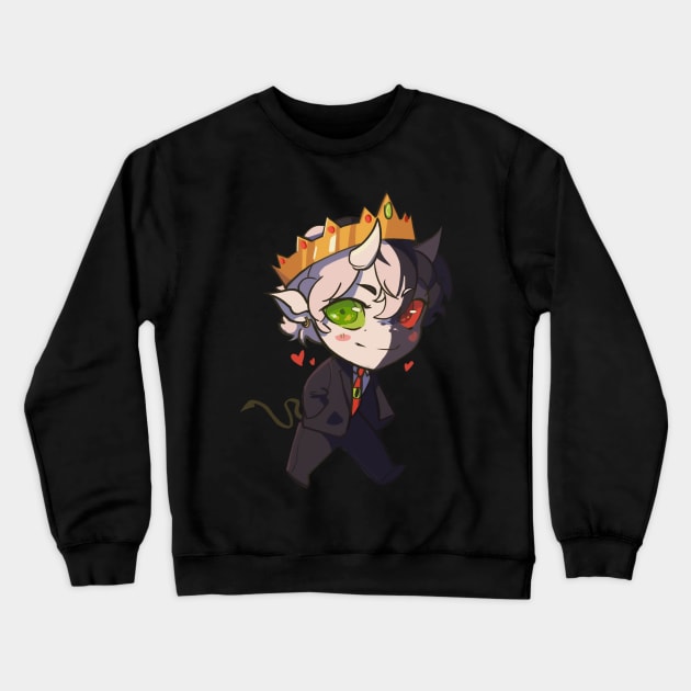 Smiley Ranboo MCYT// original design Crewneck Sweatshirt by chompfig